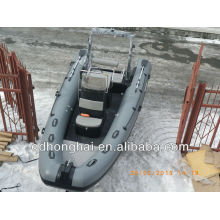 Barco de motor RIB580, 9 goma personal barco barco inflable rígido